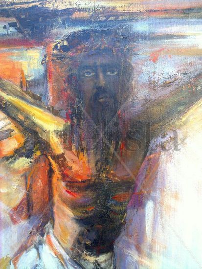 El Sufrimiento de Cristo. Others Canvas Portrait