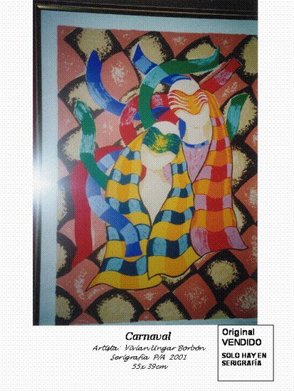 Carnaval Pastel Card Landscaping