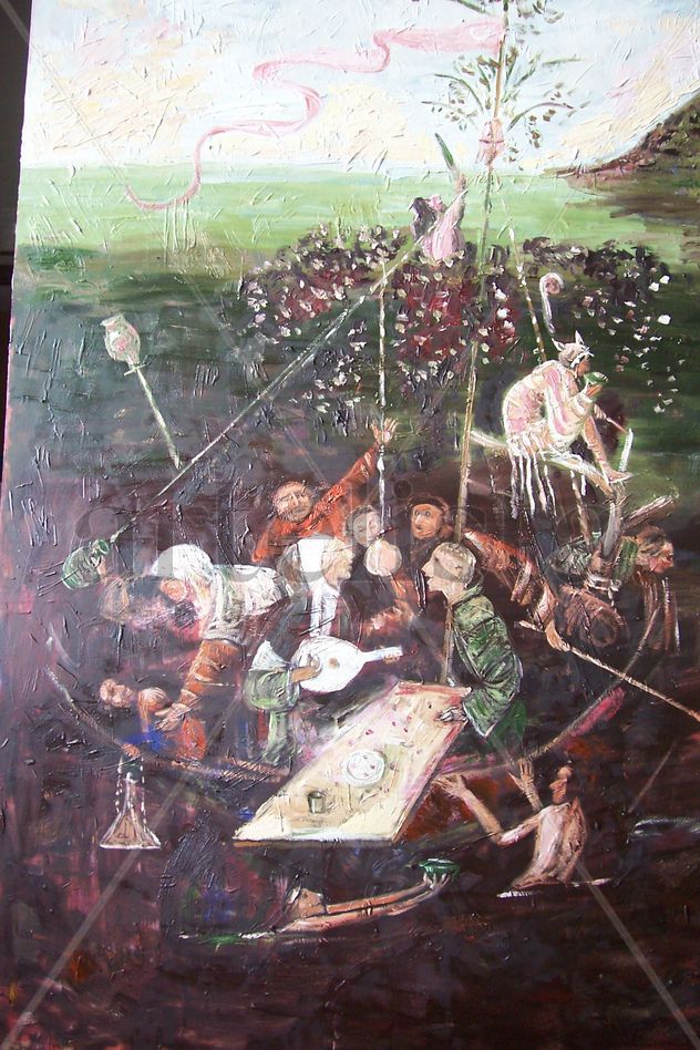 la nave de los locos(recreando EL BOSCO)