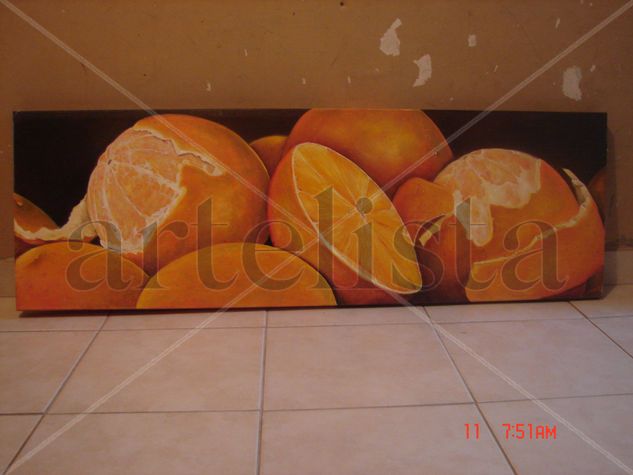 Naranjas Oil Canvas Landscaping