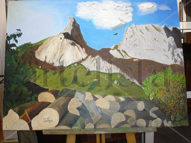 TRONCOS Oil Canvas Landscaping
