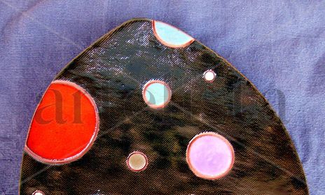 PLATOS ESMALTADOS LUNARES