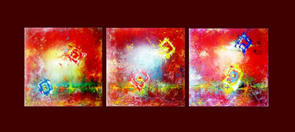 Triptico abstracto