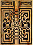 Diseño para el piso en un templo