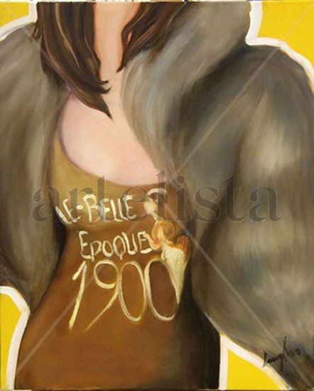 BELLE EPOQUE-2 Oil Canvas Figure Painting