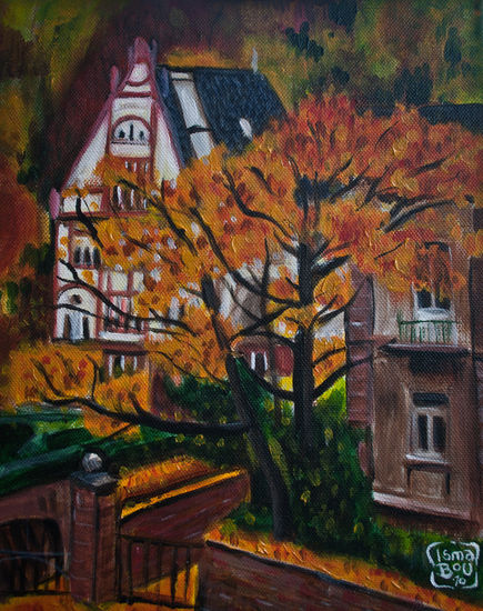 La Gaisbergstrasse en Otoño (Heidelberg) 