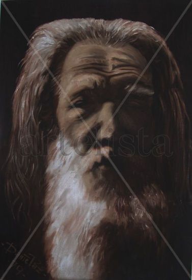 Reverón Oil Canvas Portrait