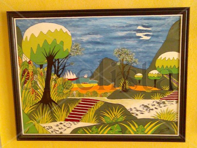 Itacoitiára Acrylic Canvas Landscaping