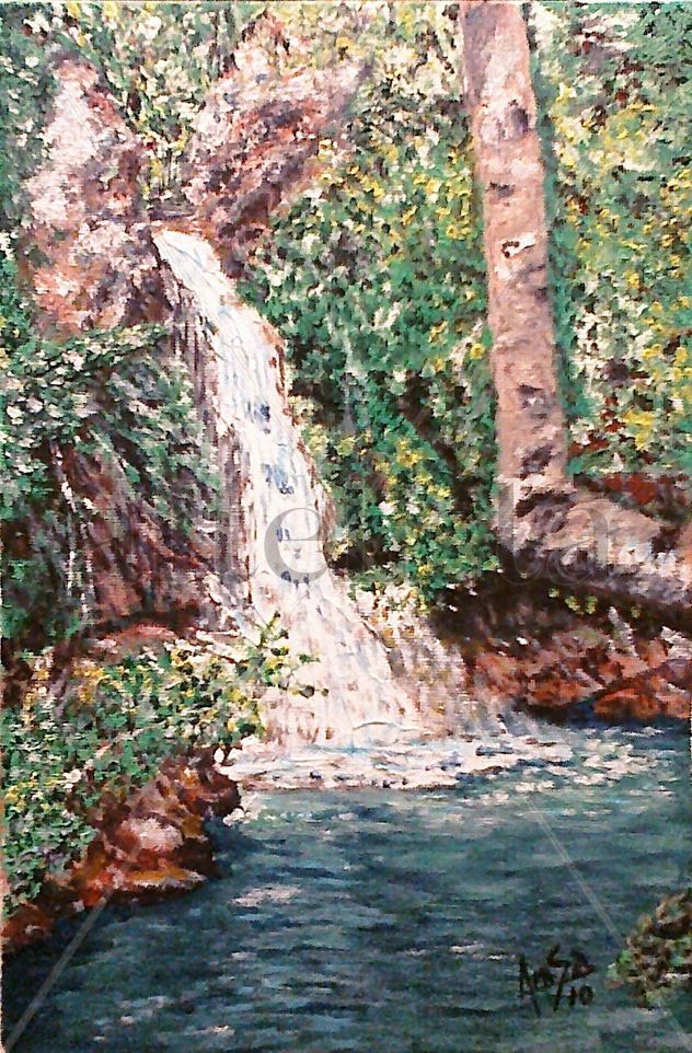 Cascada en Los Forfogones