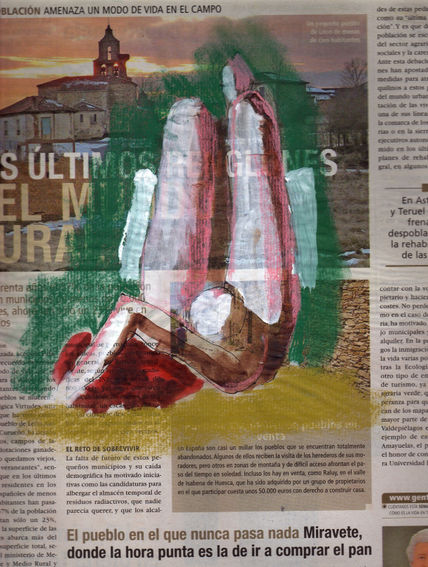 Desnudo sobre...
