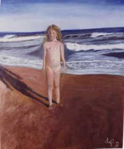 Baño de niña