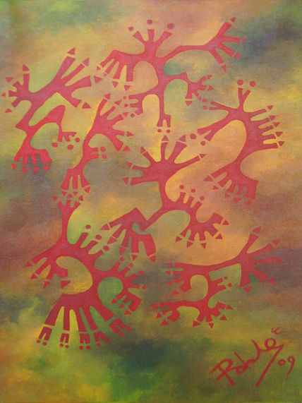 Simbolos en rojo