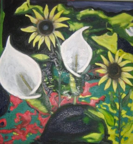 Girasoles y...