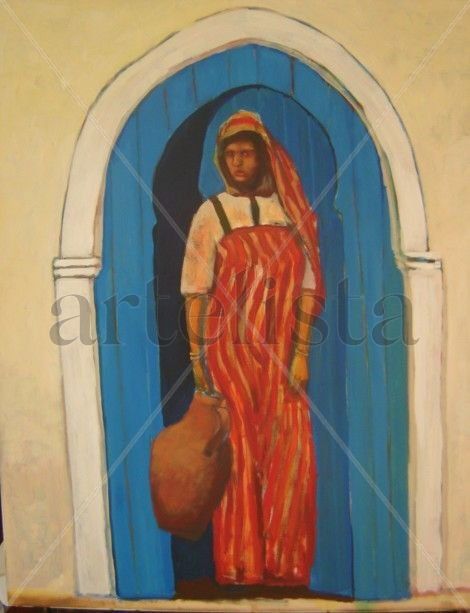 Mujer de Djerba