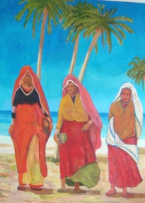 Tres mujeres indias