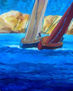 Dos barcos en regata