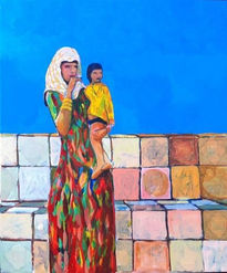 Mujer con niño