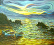 puesta de sol
