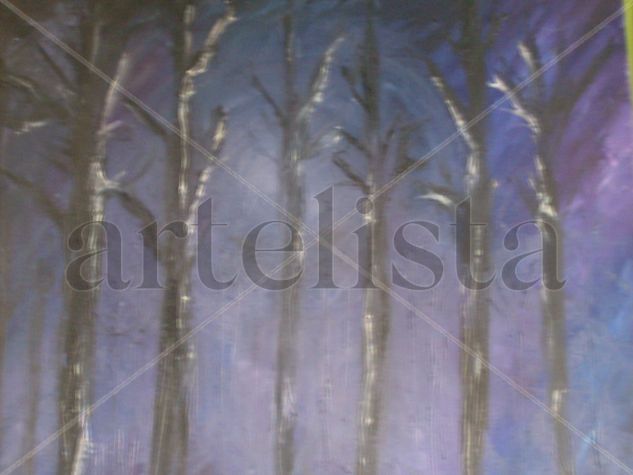 Wild Forest Oil Canvas Landscaping