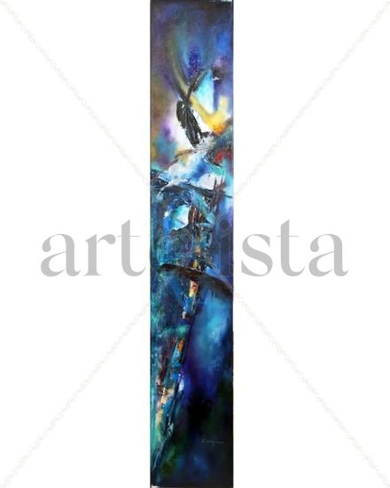 Azul Alamar Mixed media Canvas Others