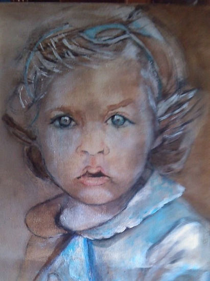 retrato de Leonor Media Mixta Lienzo Retrato