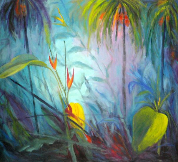 Bosque Tropicalnumero III Oil Canvas