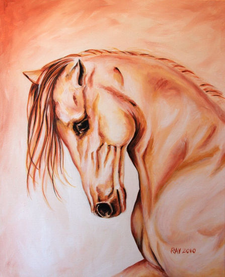 Stallion Acrylic Canvas Animals