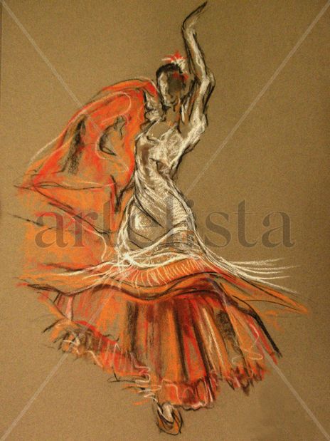 Bailaora flamenca