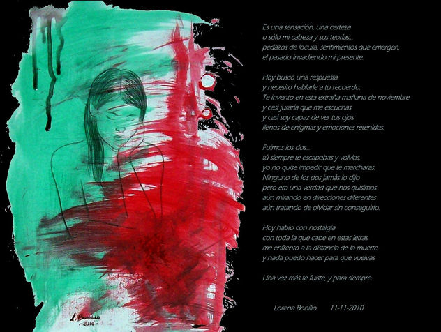 NADA PUEDO HACER PARA QUE VUELVAS (POEMA)