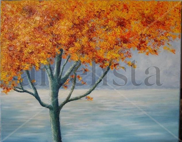 SIN TITULO Oil Canvas Landscaping