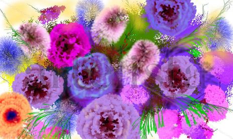flores digitales
