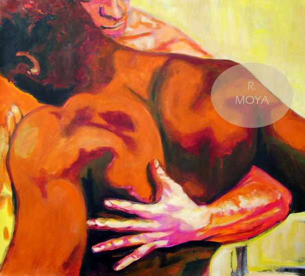 #57 Acrylic Canvas Nude Paintings