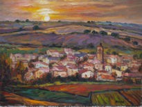Atardecer en Ituero