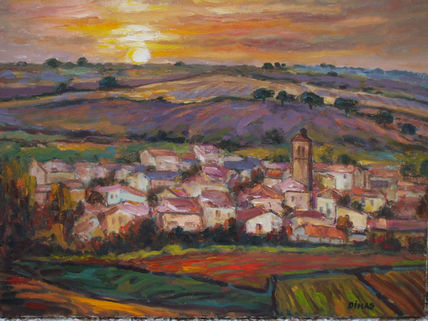 Atardecer en Ituero