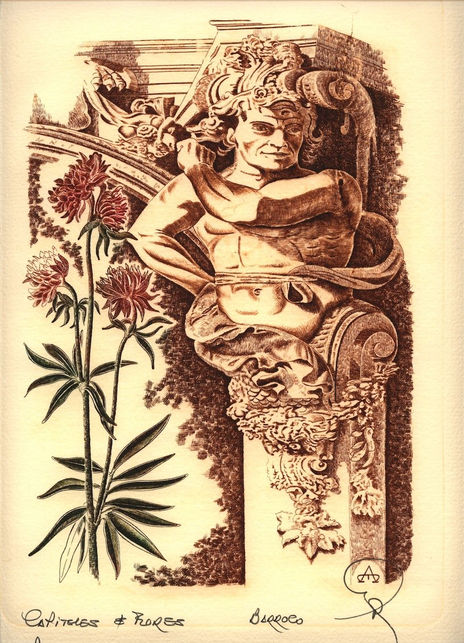 Capiteles y Flores...
