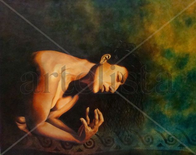 EXPRESIONES III Oil Canvas Figure Painting