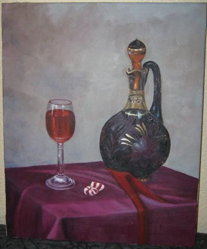 Una copa de vino