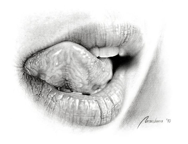 Grafito-Estudio figura humana #2
