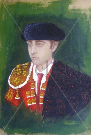 Enrique Ponce Acrylic Card Portrait