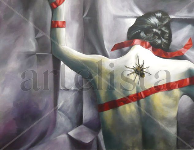 tarantula Acrylic Canvas Nude Paintings