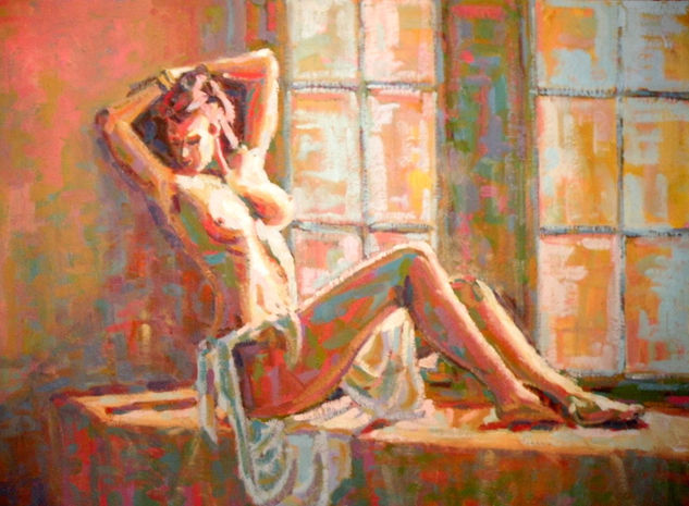 Desnudo 3 Oil Canvas Landscaping