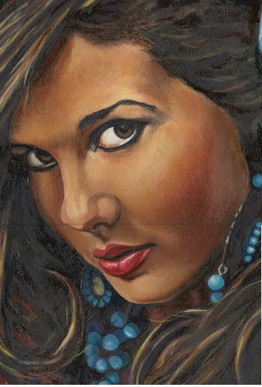 Retrato Oil Canvas Portrait