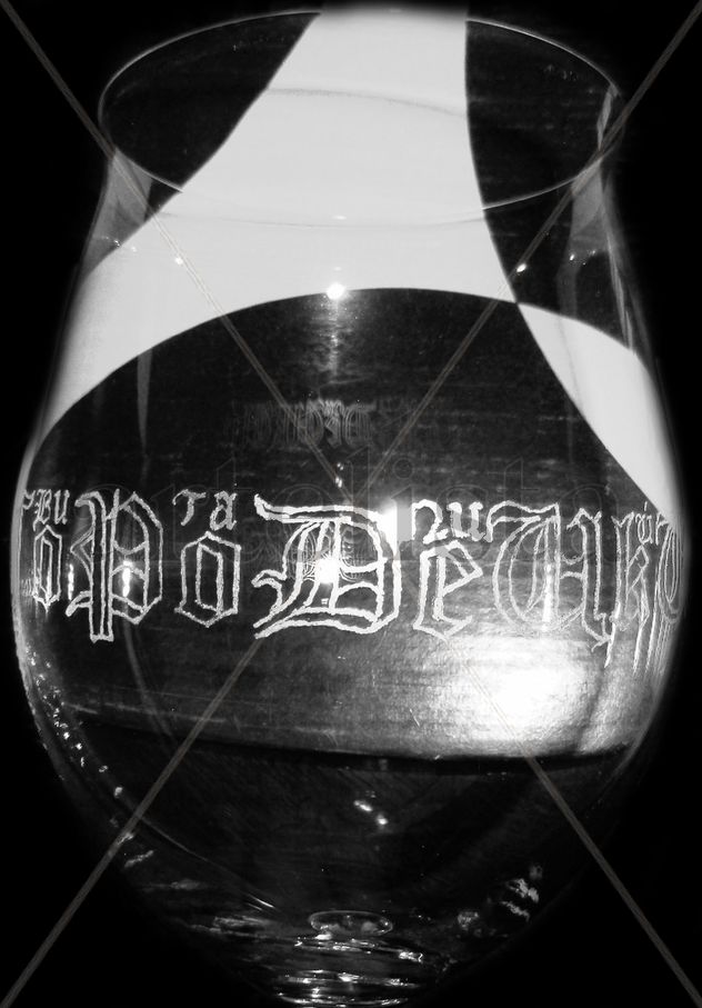GRABADO de cristal A MANO