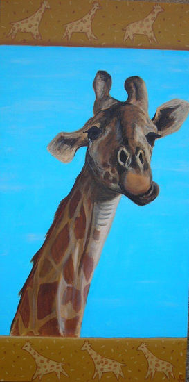 Girafe Acrylic Textile Animals