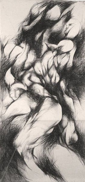 cuerpos desnudos y formas