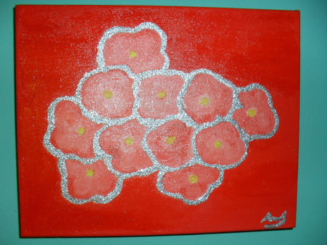 Flores rojas