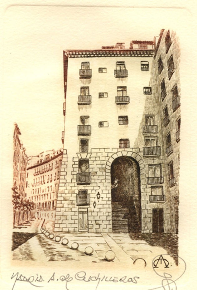 Rincones de España - Madrid - Arco de cuchilleros