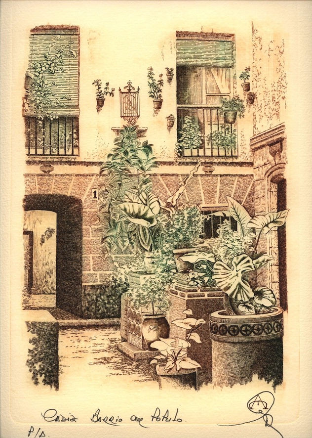 Rincones de España - Cadiz - Barrio del Populo