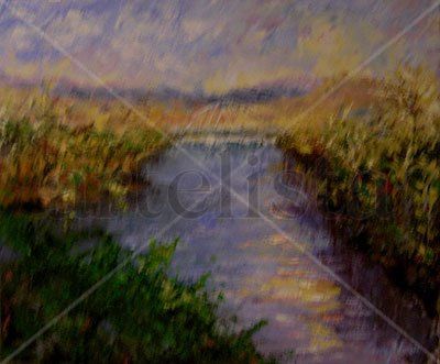 CUARTO PUENTE Oil Canvas Landscaping