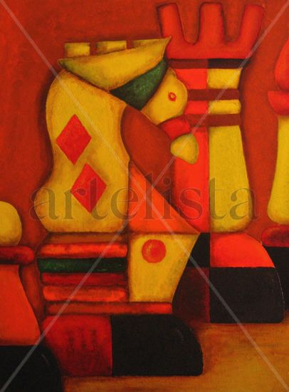 Sin titulo Acrylic Canvas Figure Painting